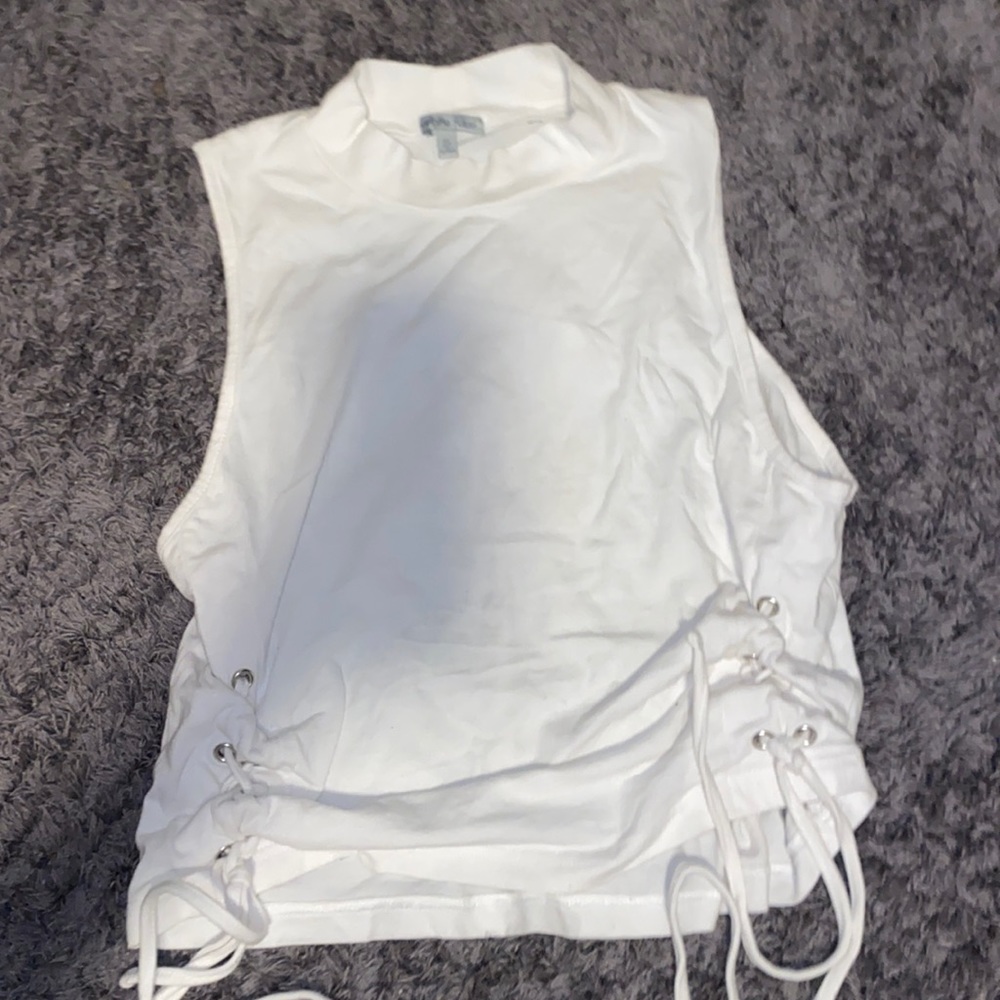 White tank top